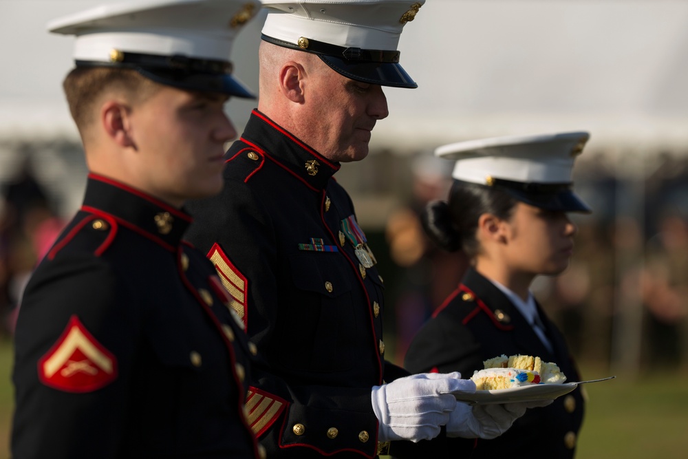 MCAS Iwakuni celebrates 241st Marine Corps birthday during uniform pageant