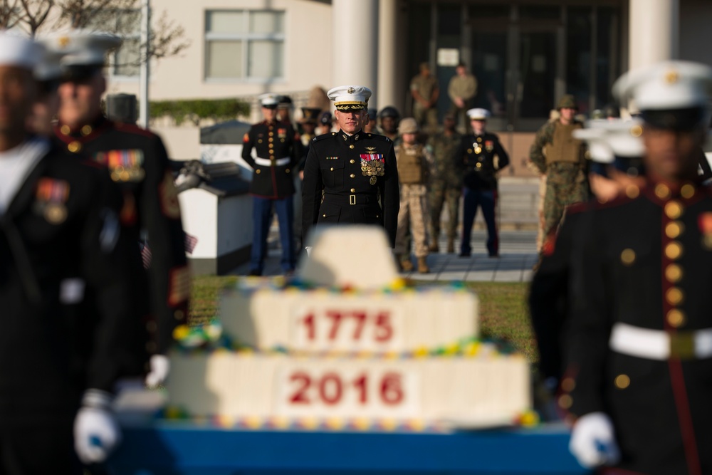 MCAS Iwakuni celebrates 241st Marine Corps birthday during uniform pageant