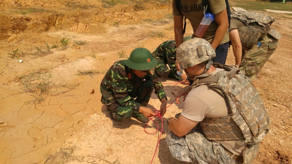 USARPAC and Vietnam bolster military partnership through Humanitarian Demining Capabilities