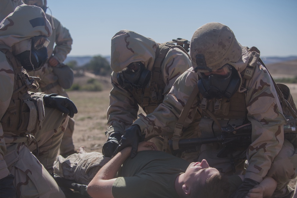 1st Battalion, 5th Marines prepare for the Marine Corps Readiness Evaluation