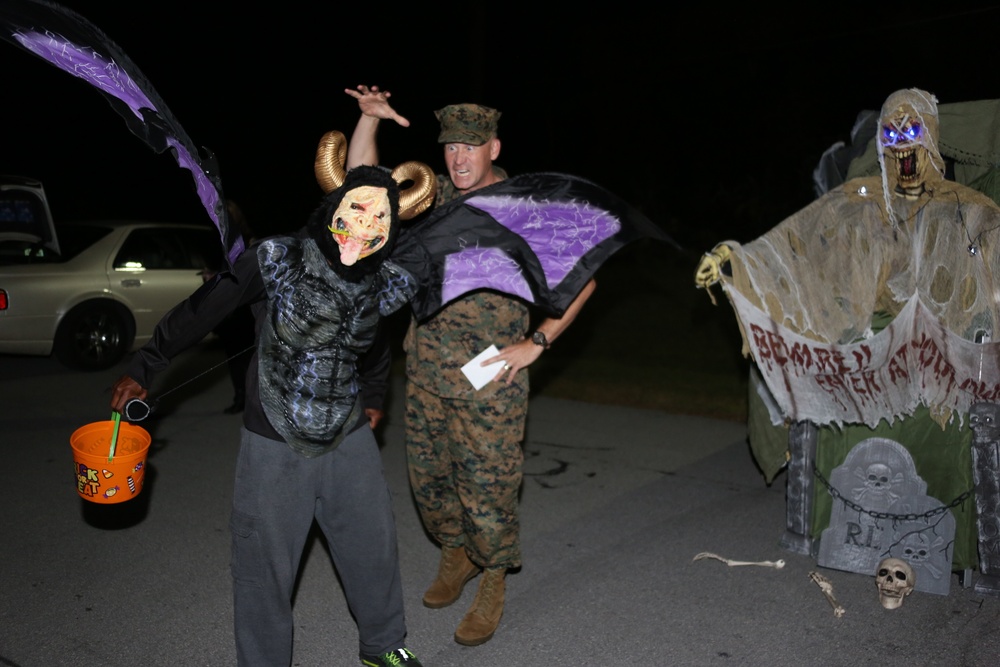 Cherry Point Trunk or Treats for a spooky good time