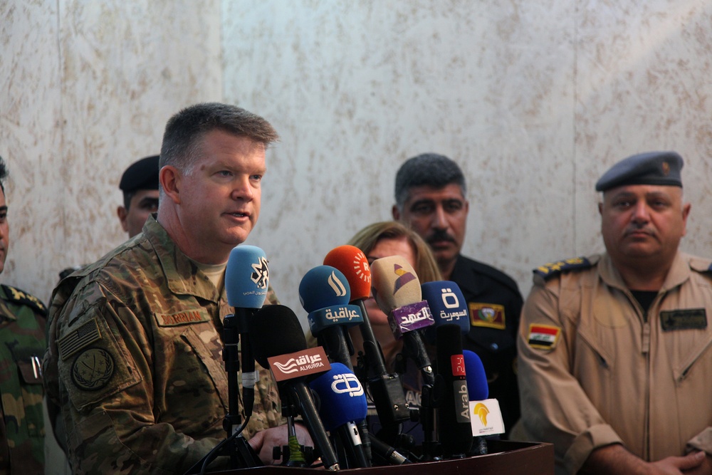Iraqi and Coalition current operations joint press conference