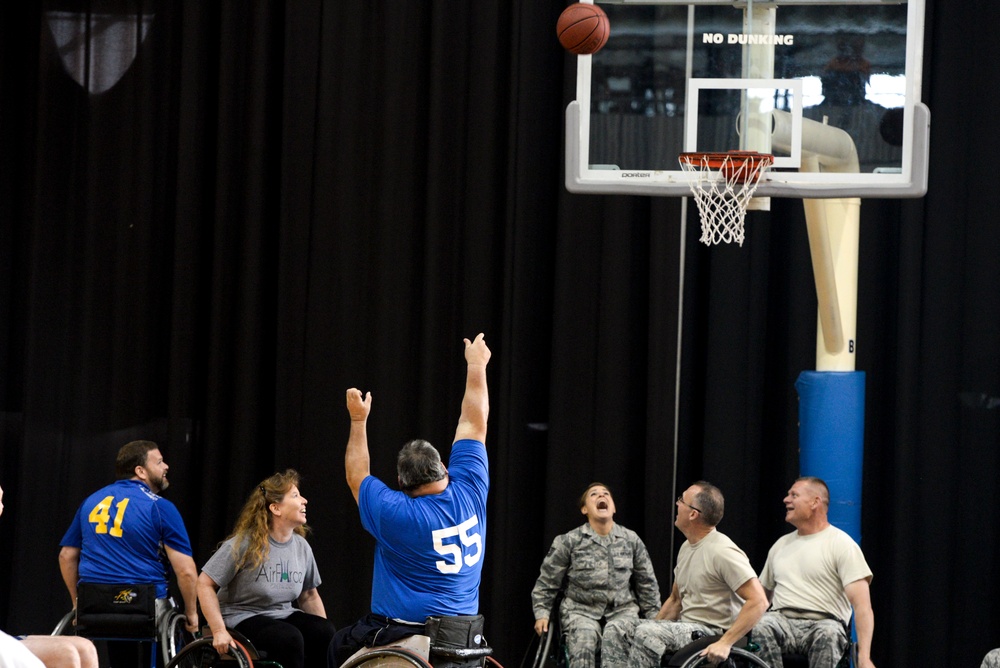 Wheelchair Basketball at Wright-Patt