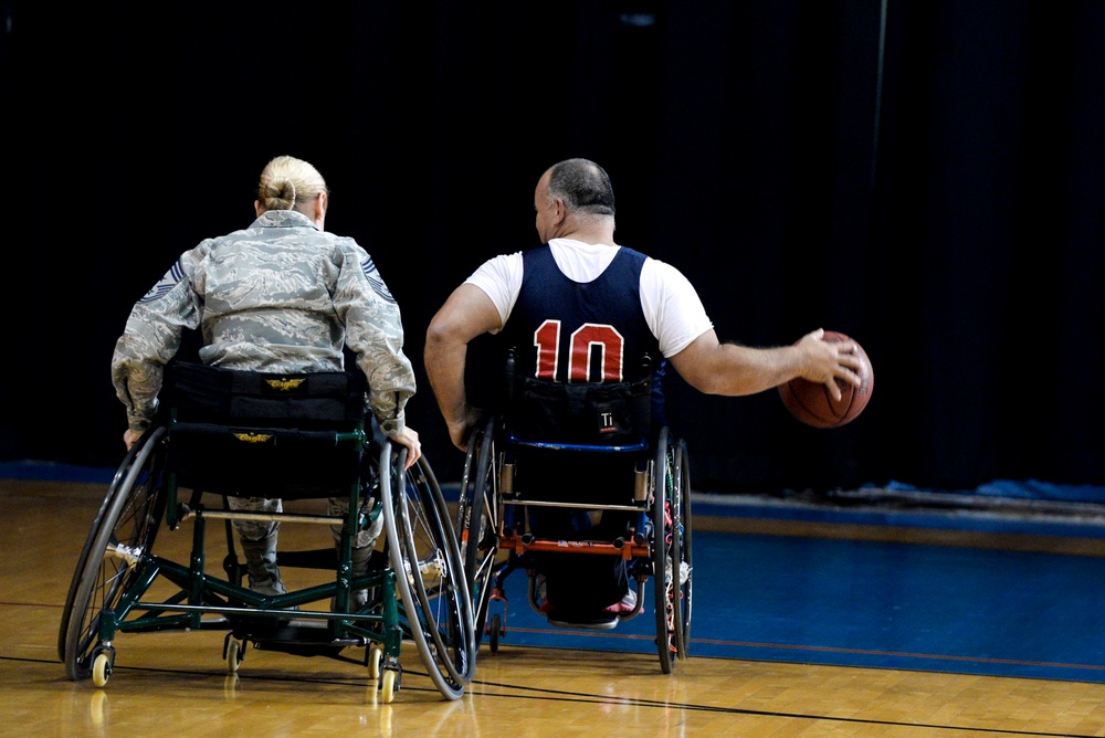 Wheelchair Basketball at Wright-Patt