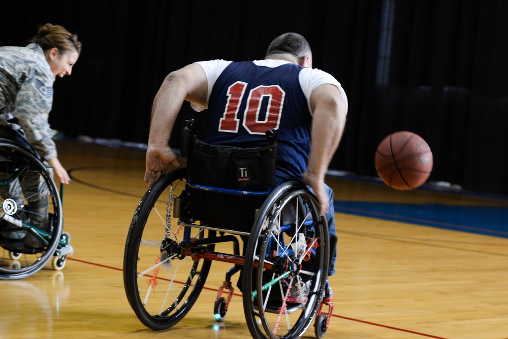 Wheelchair Basketball at Wright-Patt