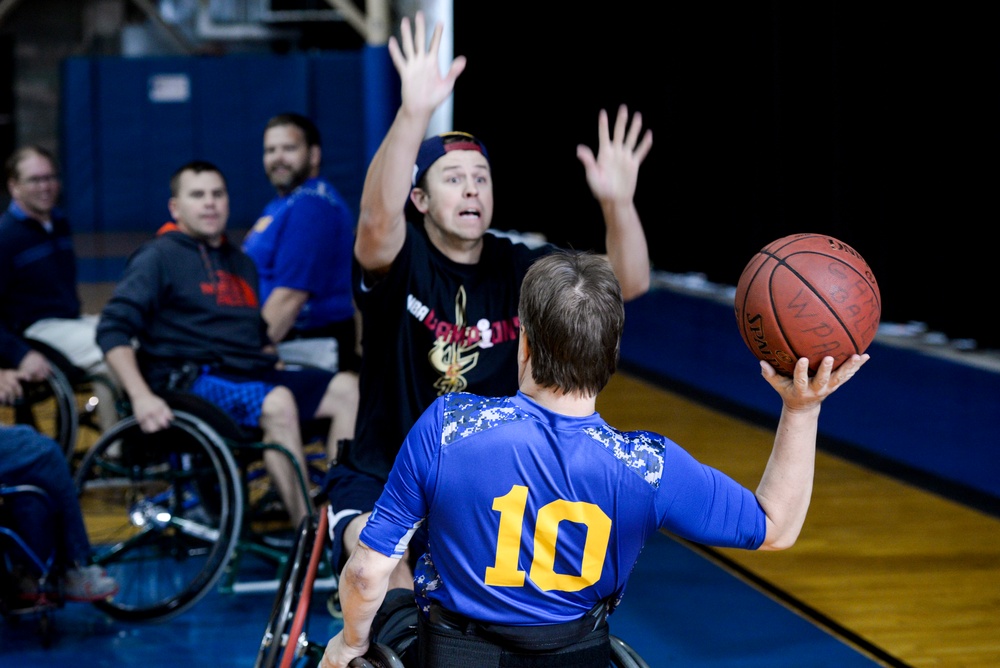 Wheelchair Basketball at Wright-Patt