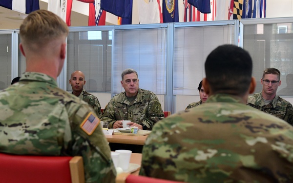 CSA tours the home of the 173rd Airborne Brigade