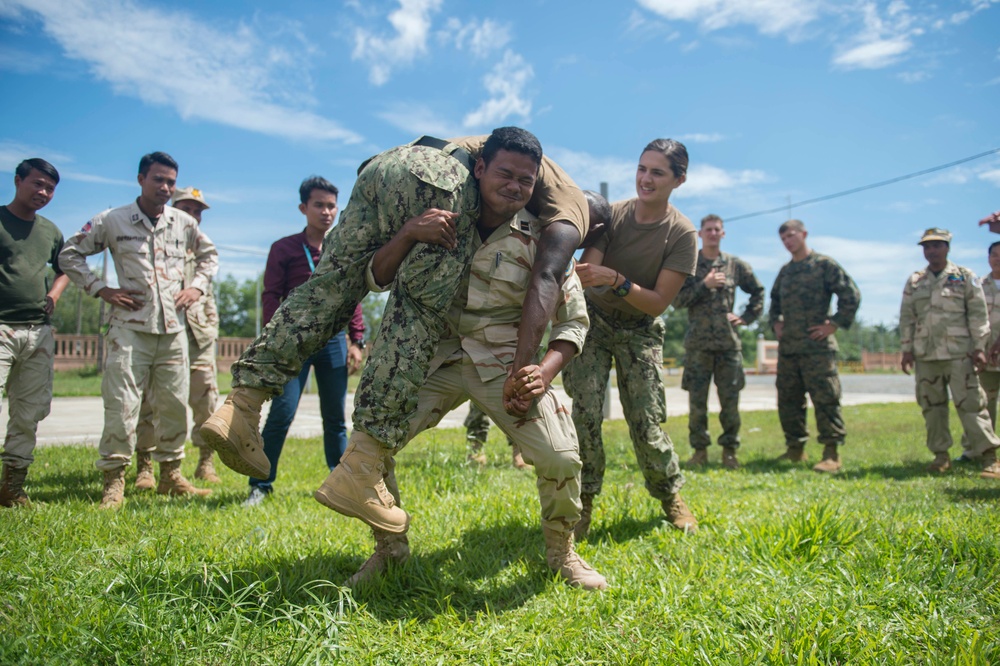 First responder training during CARAT Cambodia 2016