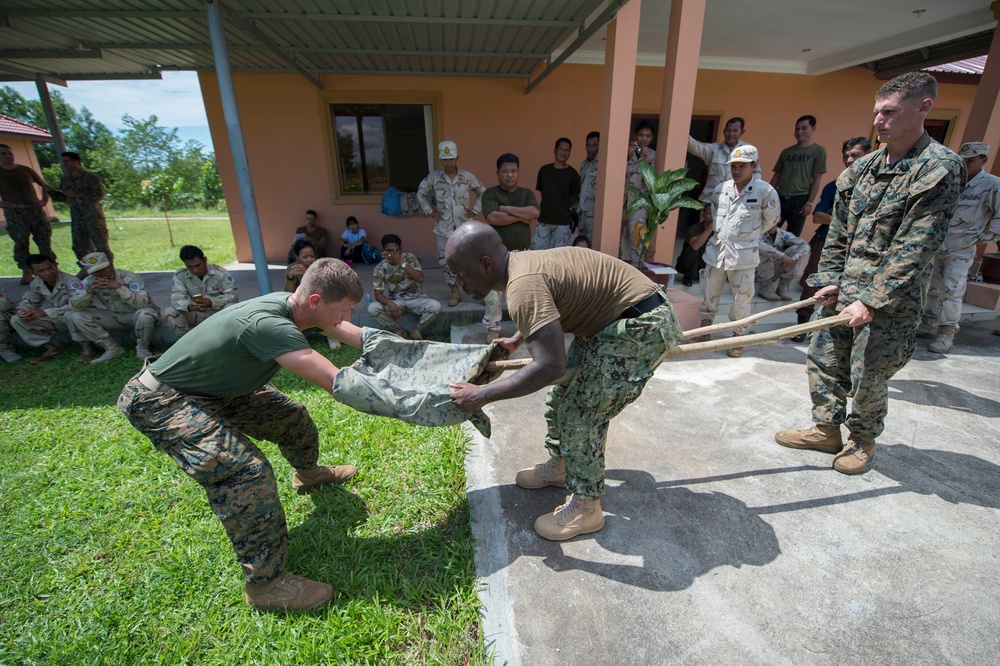 First responder training during CARAT Cambodia 2016