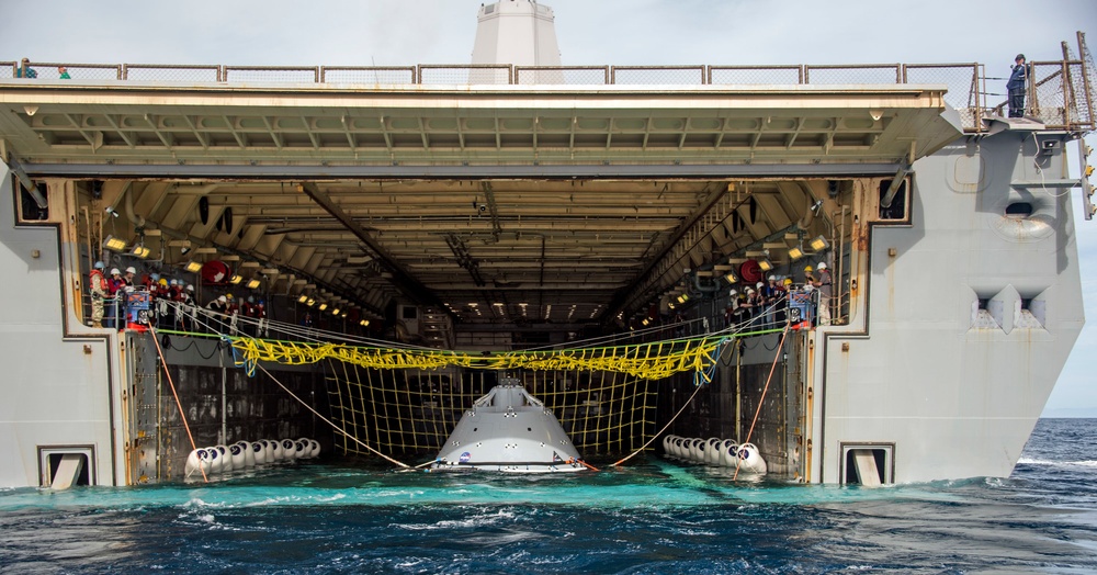 NASA Orion Program aboard USS San Diego (LPD 22) 2016