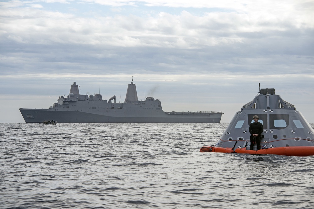 NASA Orion Program aboard USS San Diego (LPD 22) 2016