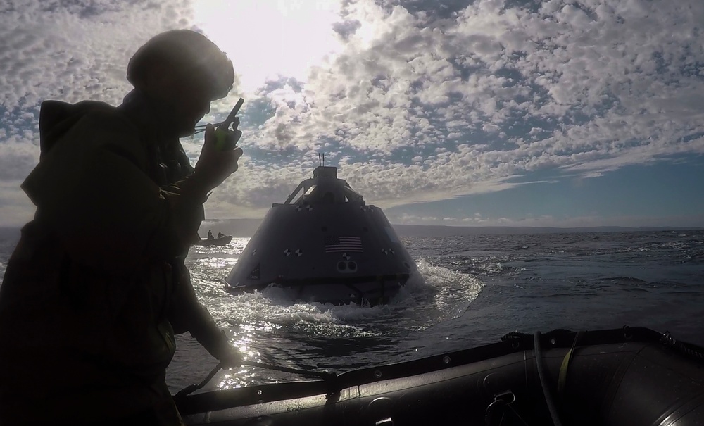 NASA Orion Program aboard USS San Diego (LPD 22) 2016