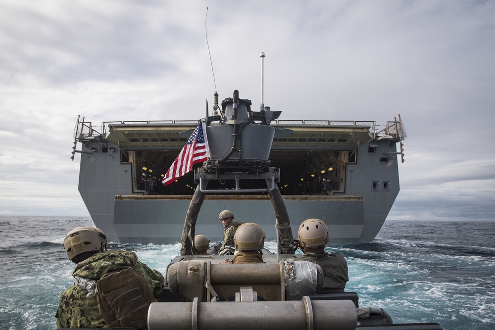 NASA Orion program aboard USS San DIego (LPD 22)