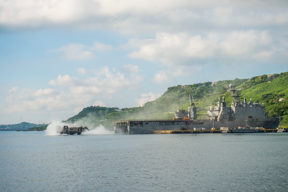 LCAC Ops in White Beach