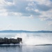 LCAC 9 transits past USS Green Bay