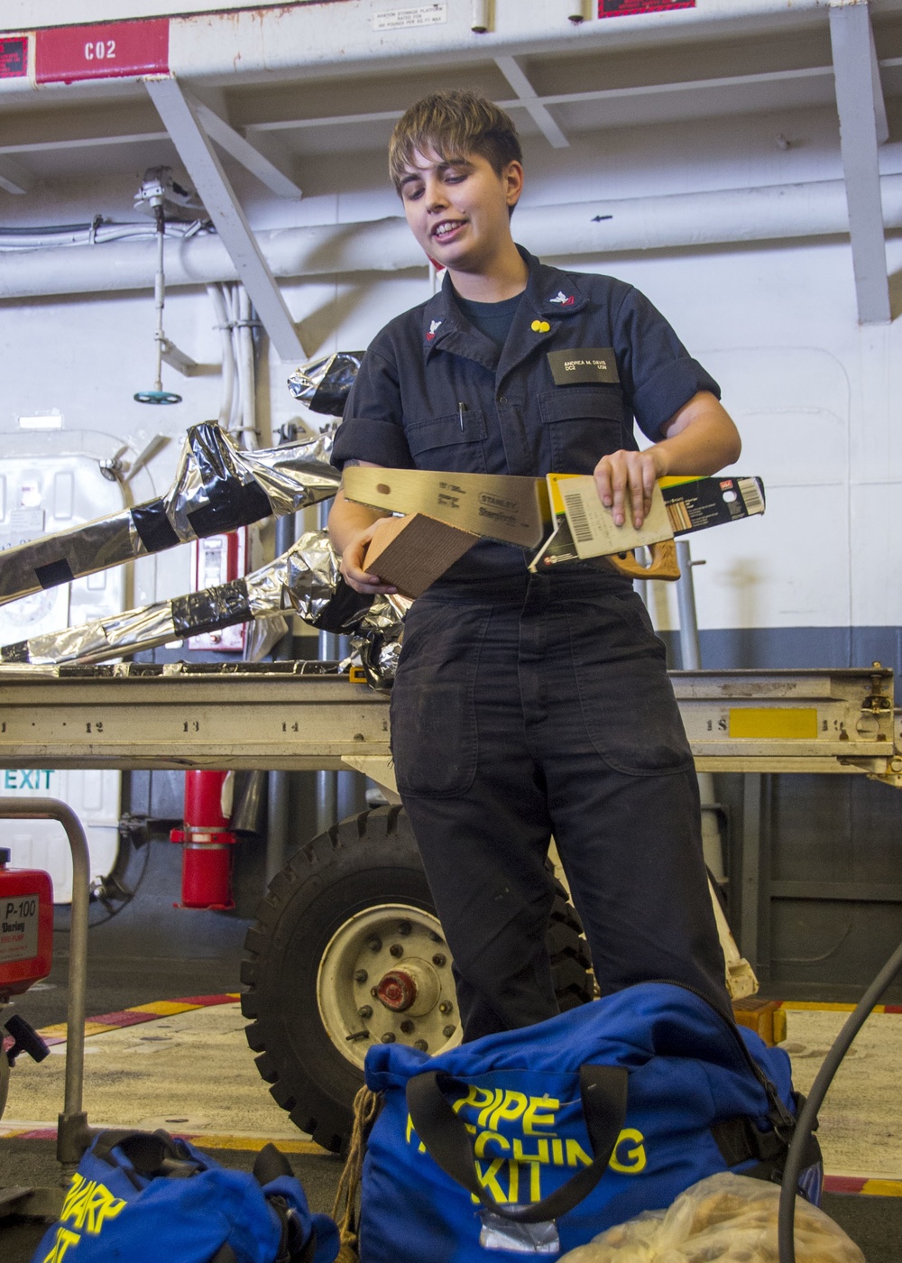 USS Bonhomme Richard (LHD 6) Damage Control Training