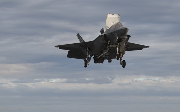 F-35B Lightning II Conducts Operations Aboard USS America (LHA 6)