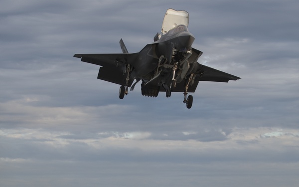 F-35B Lightning II Conducts Operations Aboard USS America (LHA 6)