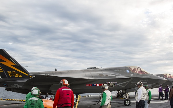 F-35B Lightning II Conducts Operations Aboard USS America (LHA 6)
