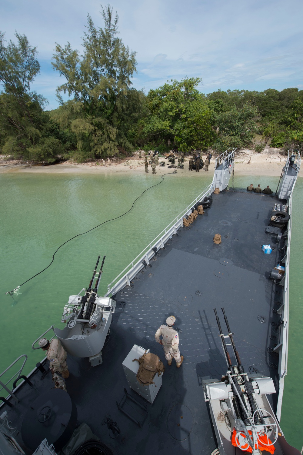 Field training exercise for CARAT Cambodia 2016