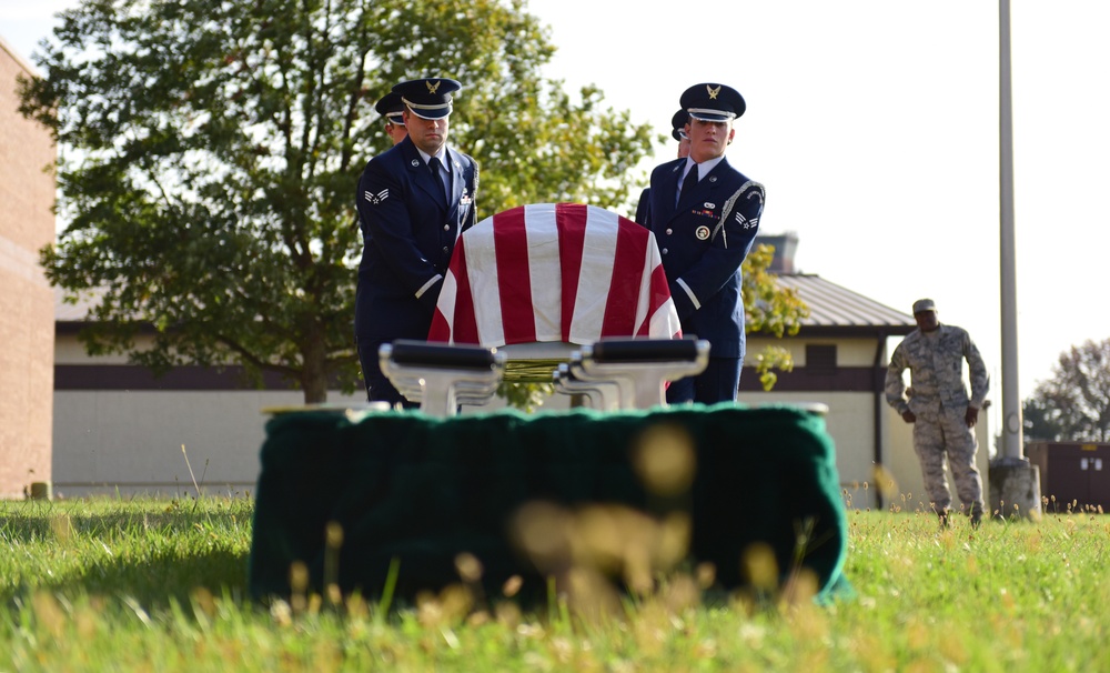 Sharp, crisp, motionless: Whiteman AFB Honor Guard performs with pride