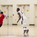 USMC Basketball Team Takes on Men's Armed Forces Basketball Championship