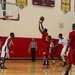 USMC Basketball Team Takes on Men's Armed Forces Basketball Championship