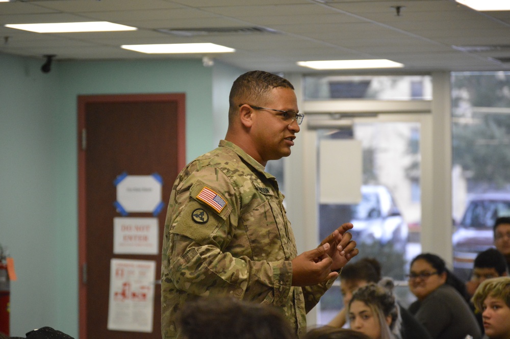4th Sustainment Command (Expeditionary) Red Ribbon Week at Henry Ford Academy