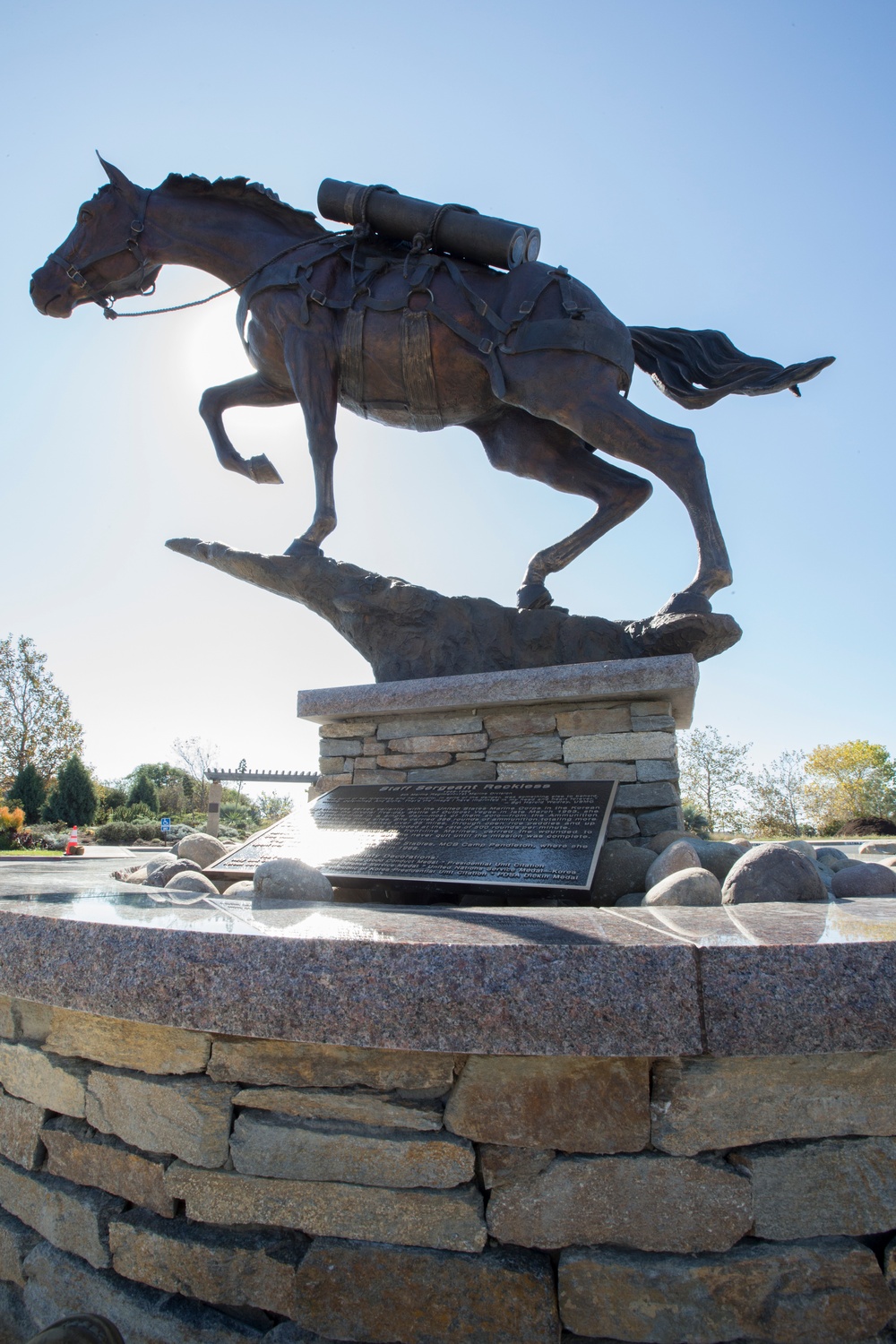 SSgt Reckless Monument