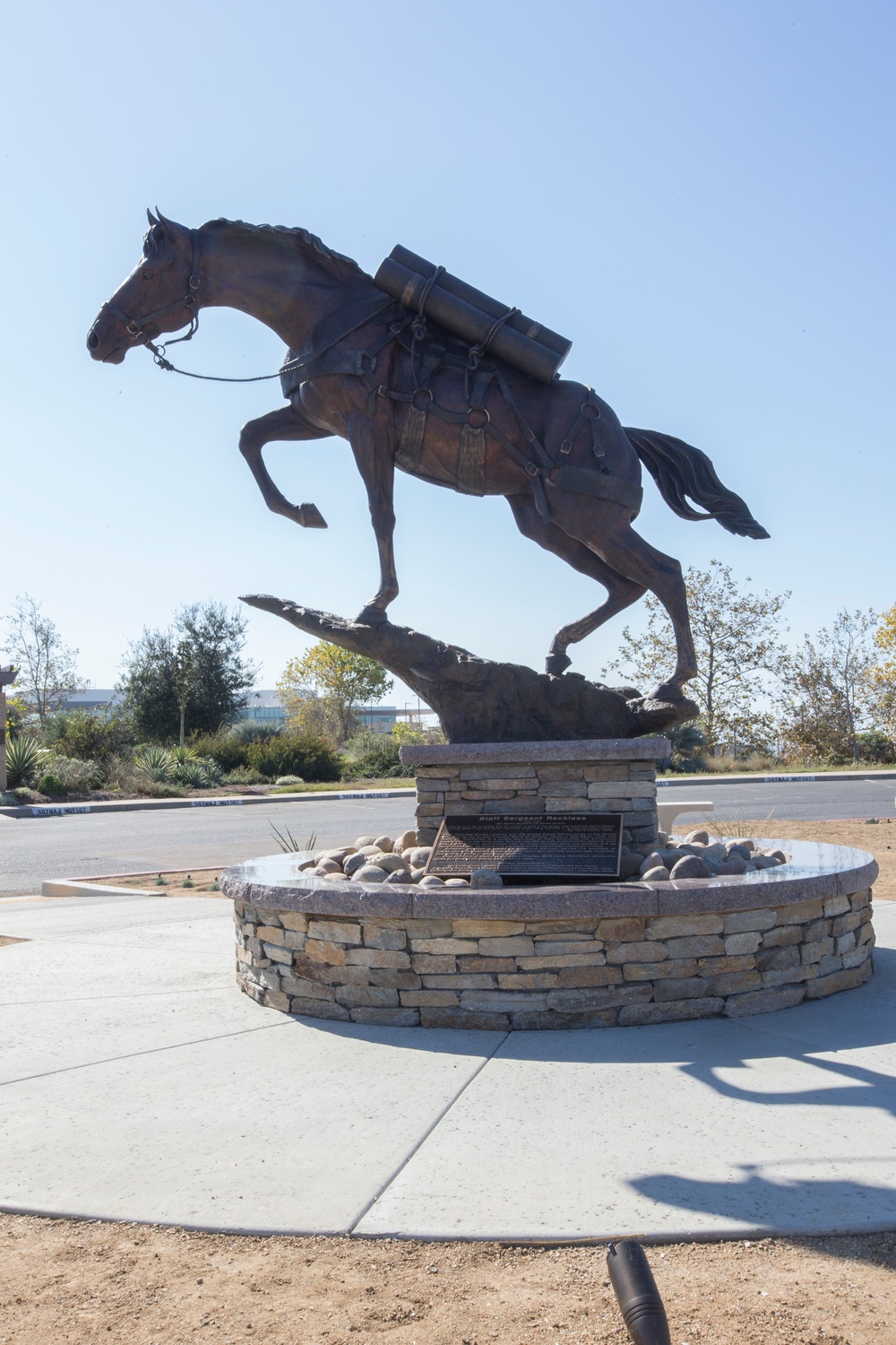 SSgt Reckless Monument