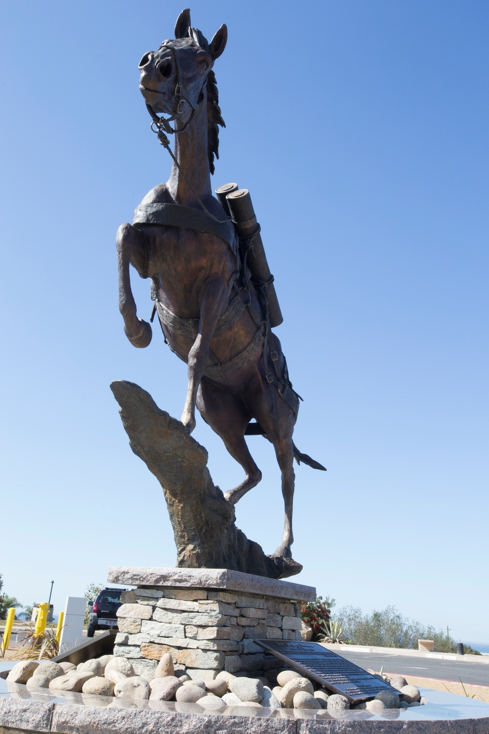 SSgt Reckless Monument