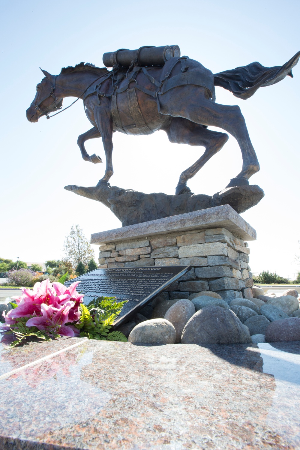 SSgt Reckless Monument