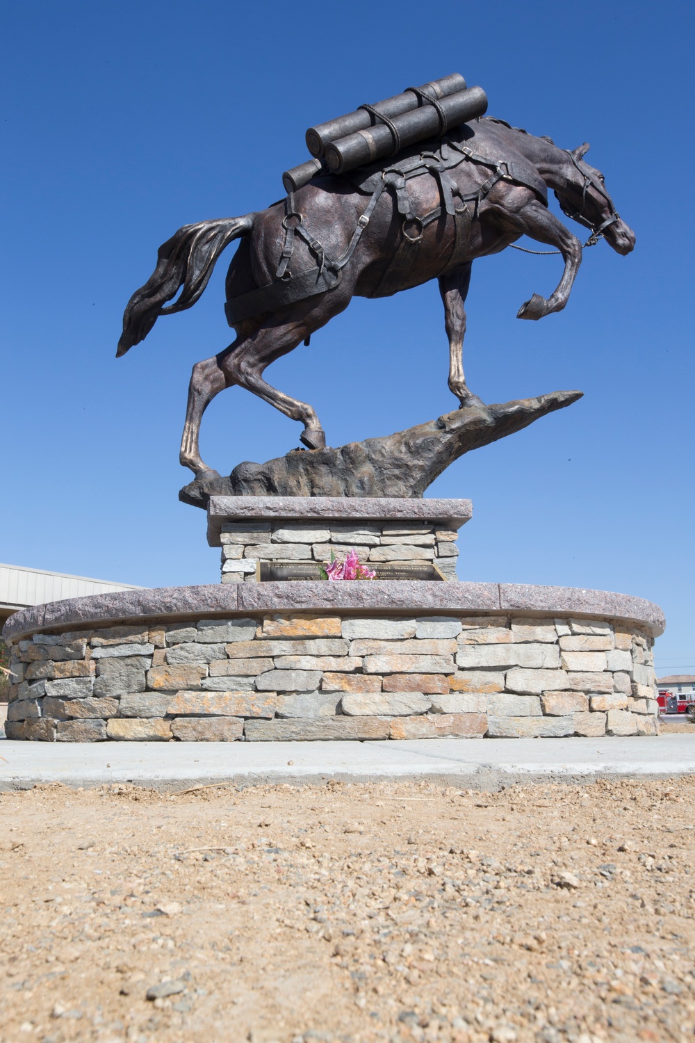 SSgt Reckless Monument