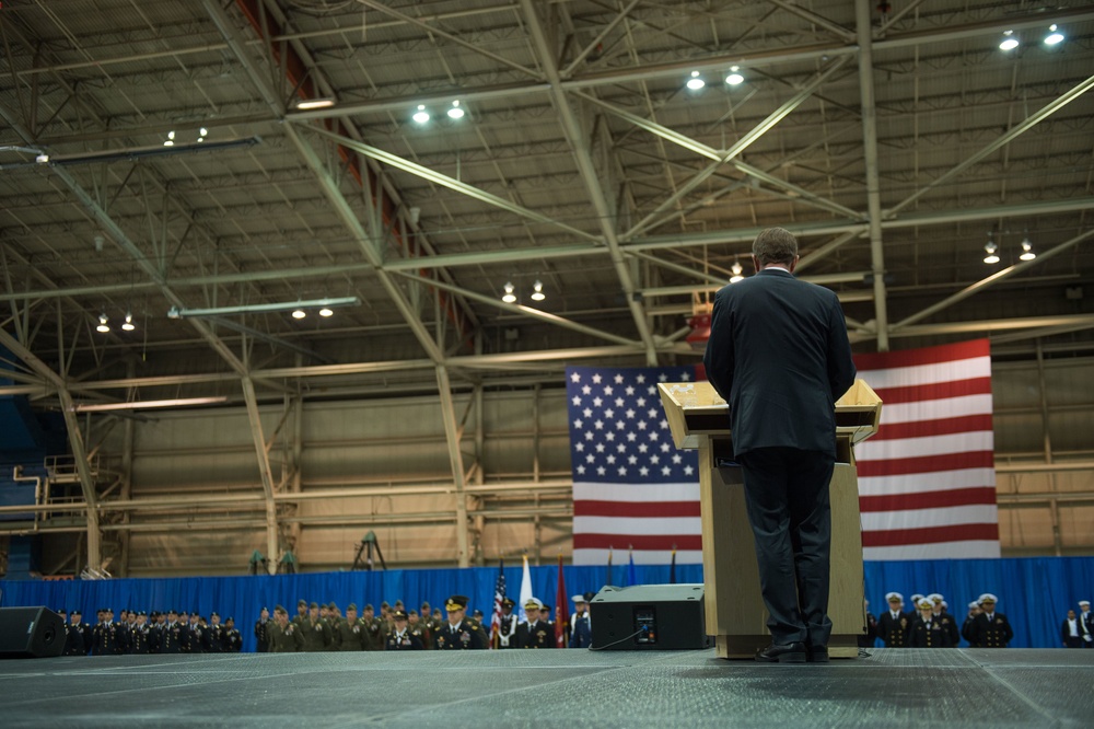 SD leads Strategic Command change of command ceremony