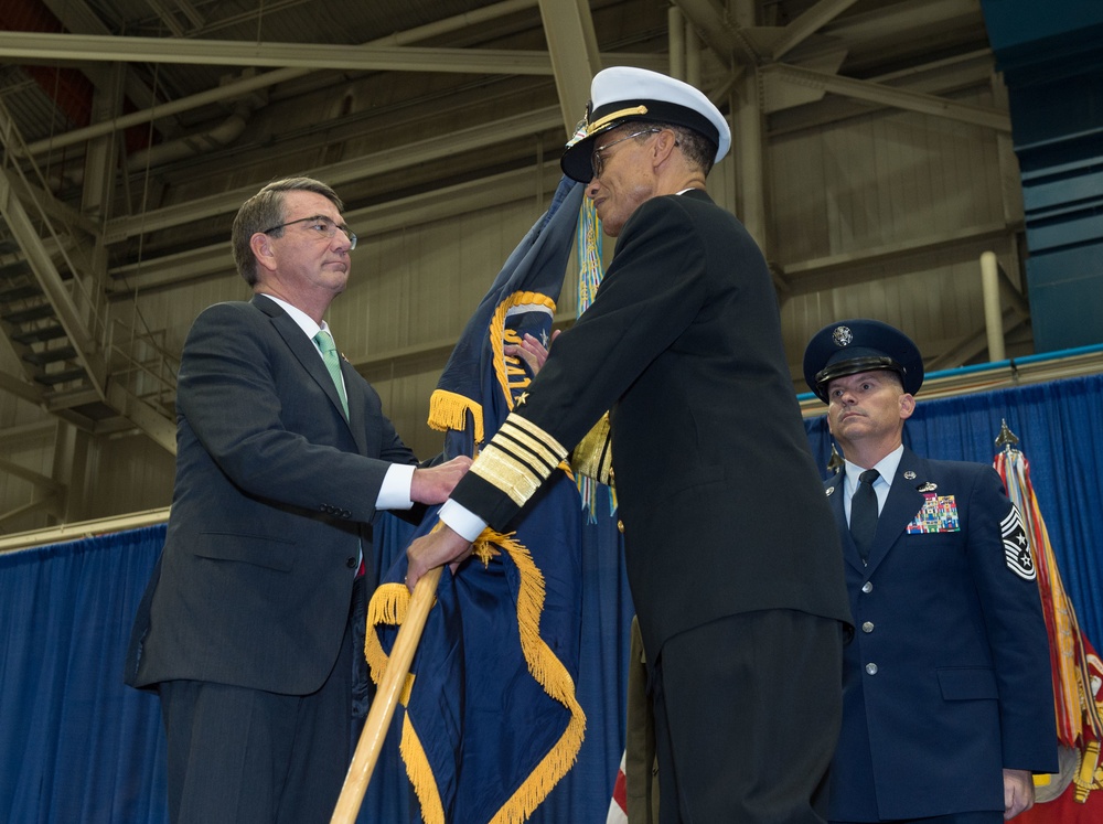 SD leads Strategic Command change of command ceremony
