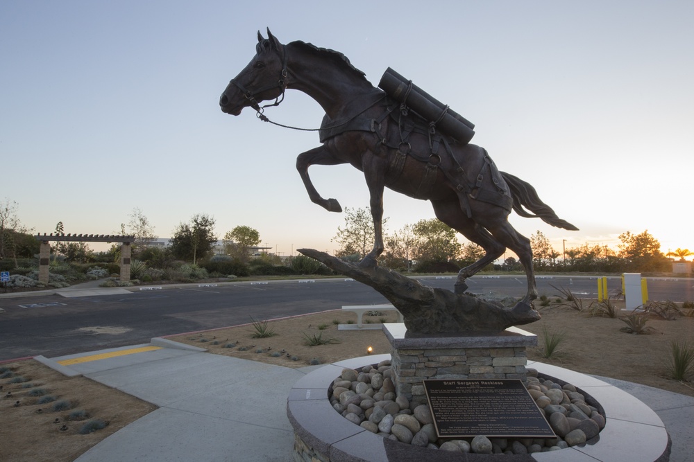SSgt Reckless Monument