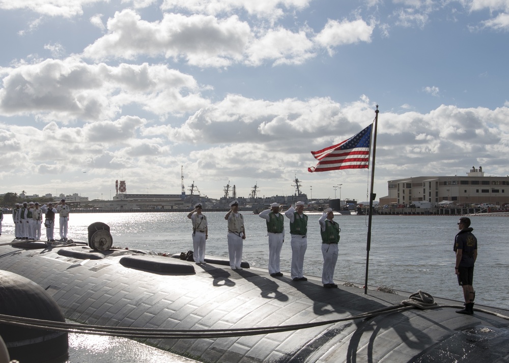 USS Greeneville Returns to Pearl Harbor