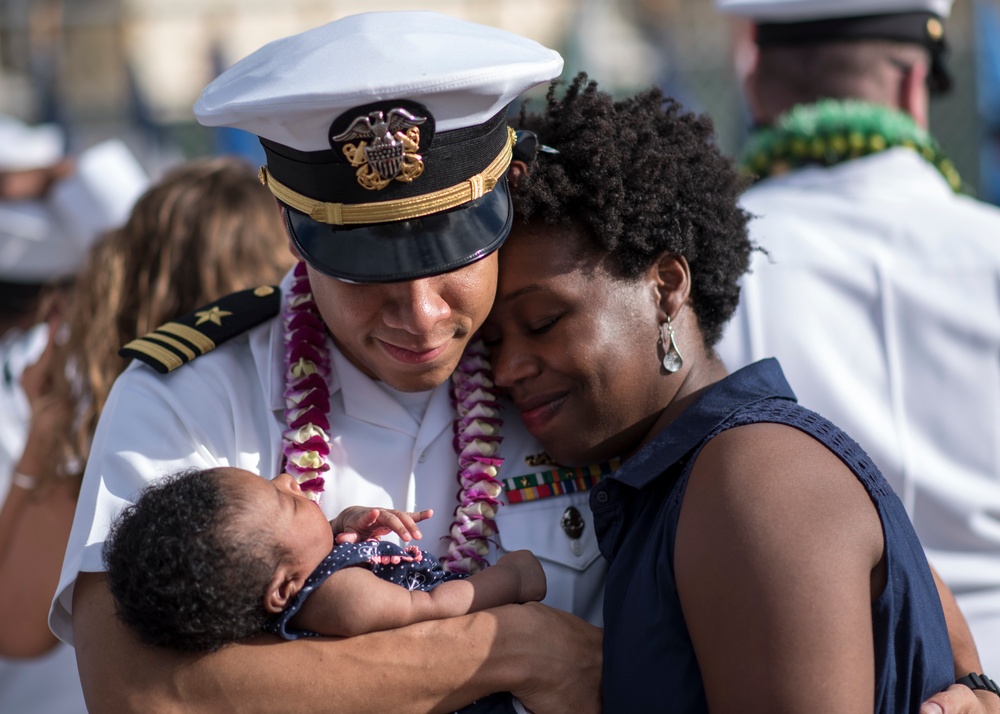 USS Greeneville Returns to Pearl Harbor