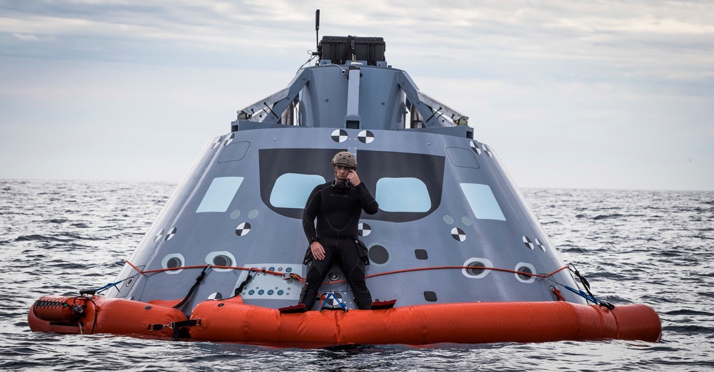 NASA Orion Program aboard USS San Diego (LPD 22) 2016