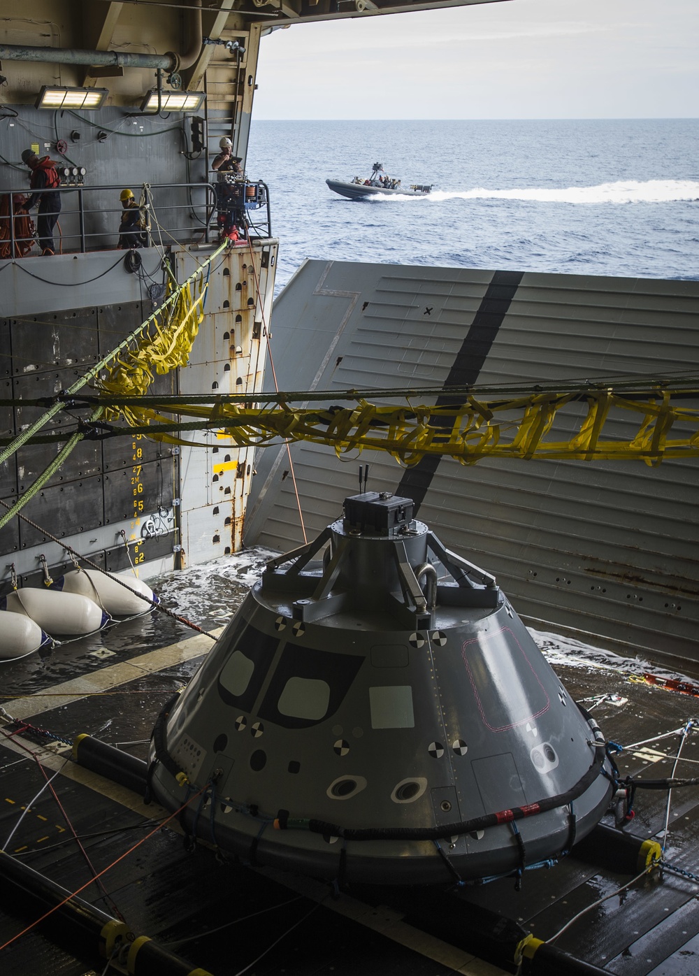 NASA Orion Program aboard USS San Diego (LPD 22) 2016