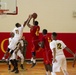 USMC Basketball Team Takes on Men's Armed Forces Basketball Championship