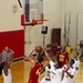 USMC Basketball Team Takes on Men's Armed Forces Basketball Championship