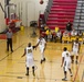 USMC Basketball Team Takes on Men's Armed Forces Basketball Championship