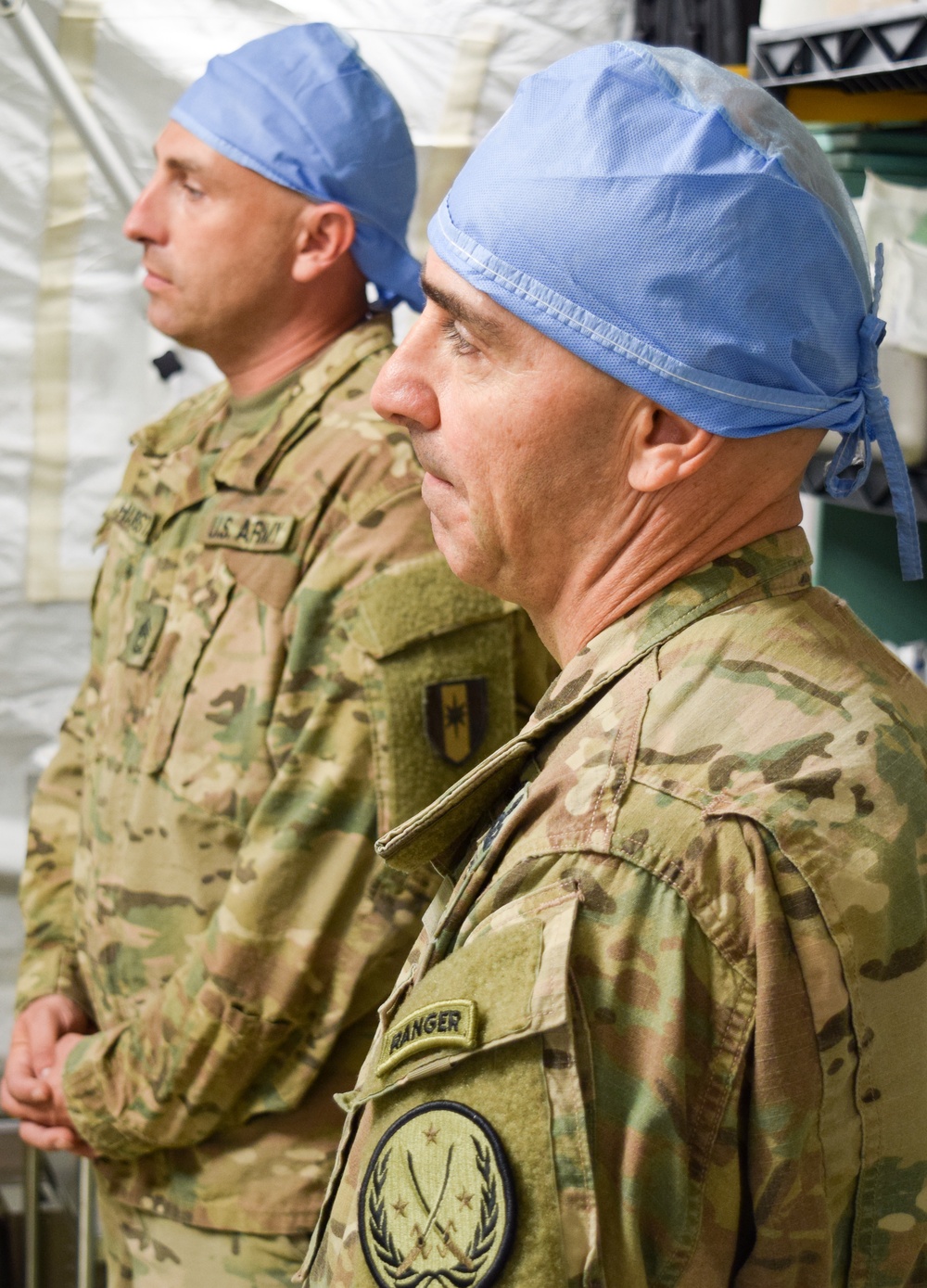 U.S. CENTCOM Command Sgt. Maj. tours 28th Combat Support Hospital