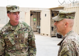U.S. CENTCOM Command Sgt. Maj. tours 28th Combat Support Hospital