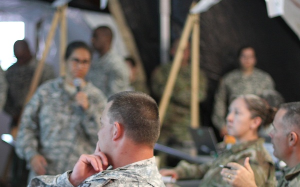 Texas Homeland Response Force deploys headquarters to Fort Hood for command post exercise