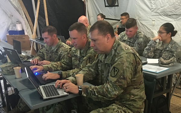 Texas Homeland Response Force deploys headquarters to Fort Hood for command post exercise