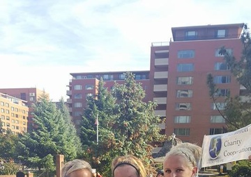 Marine Vets reunite at Marine Corps Marathon