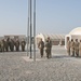369th Sustainment Brigade raises New York Flag in Kuwait