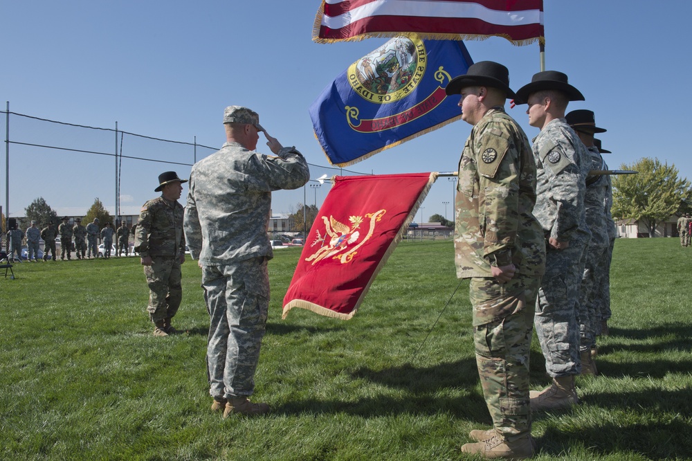 116th BEB Reorganization Activation Ceremony